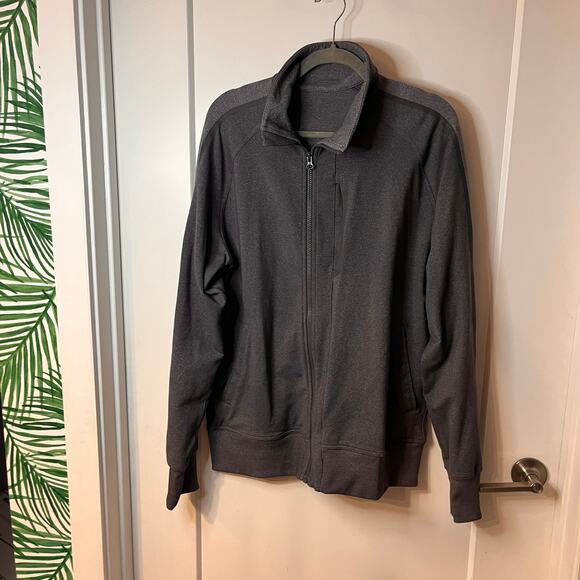 Lululemon Kung Fu Jacket II In Heathered Dark Slate - Picture 3 of 9